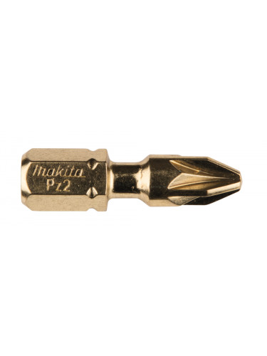 Embout de vissage Impact Gold, PZ2, 25 mm, par 2 Makita
