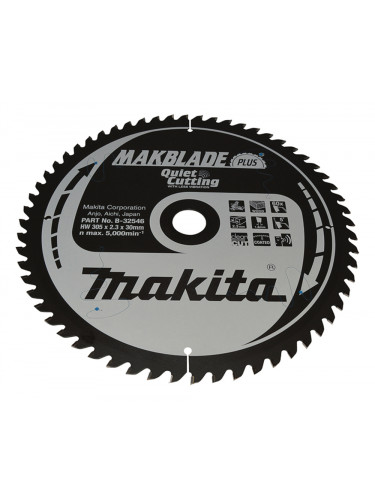Lame de scie circulaire, Makblade+ T.C.T, 305 x 30 mm, 60 dents Makita