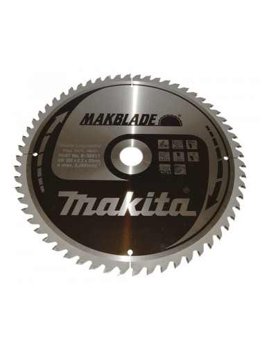 Lame de scie circulaire, Makblade T.C.T, 305 x 30 mm, 60 dents Makita