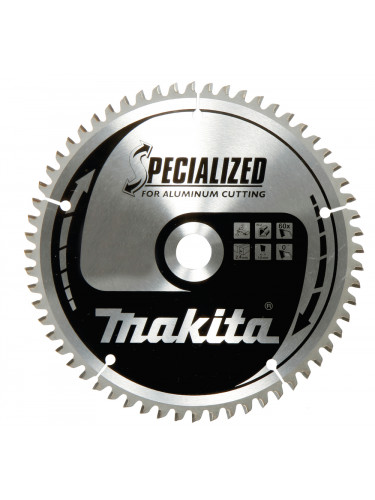 Lame de scie circulaire, alliage T.C.T spécialisé, 190 x 30 mm, 60 dents Makita