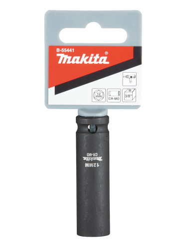 Prise d'impact, 1/2 ", 17 x 81,5 mm Makita