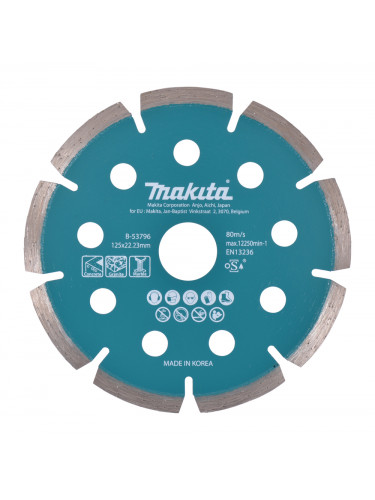 Disque diamant fin pour meuleuse à batterie Makita