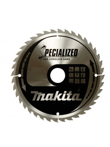 Lame de scie circulaire, alliage T.C.T spécialisé, 190 x 30 mm, 44 dents Makita