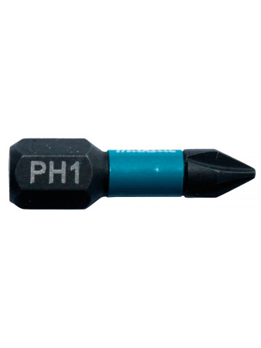 Embouts Impact Black 25 mm PHILLIPS (PH), Hexa 1/4'' Makita