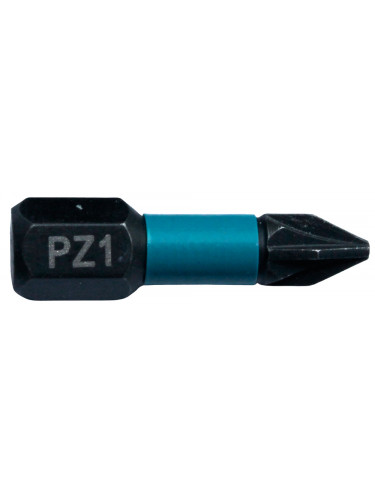 Embouts Impact Black 25 mm POZIDRIV (PZ), Hexa 1/4'' Makita