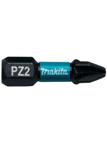 Embouts Impact Black 25 mm POZIDRIV (PZ), Hexa 1/4'' Makita