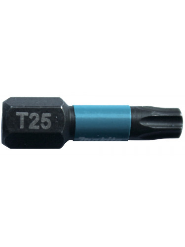 Embouts Impact Black 25 mm TORX® (T), Hexa 1/4'' Makita