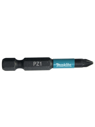 Embouts Impact Black 50 mm POZIDRIV (PZ), Hexa 1/4'' Makita
