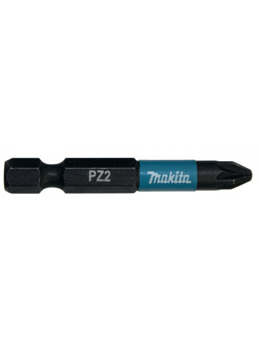 Embouts Impact Black 50 mm POZIDRIV (PZ), Hexa 1/4'' Makita