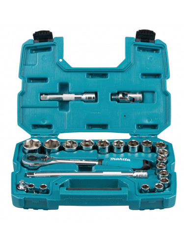 Coffret Clé à cliquet 1/2'' Makita