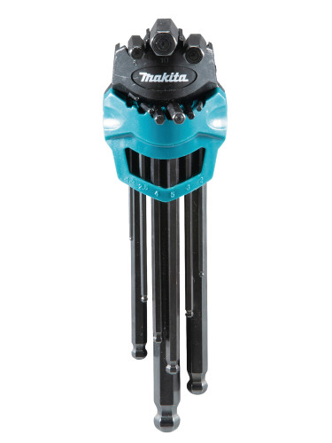 Jeu de clés hexagonales à rotules Makita