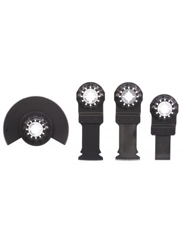 Ensemble 4 accessoires pour bois et métaux STARLOCK Makita