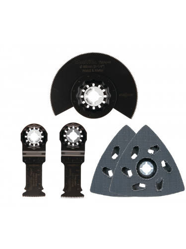 Ensemble 5 accessoires pour bois STARLOCK Makita