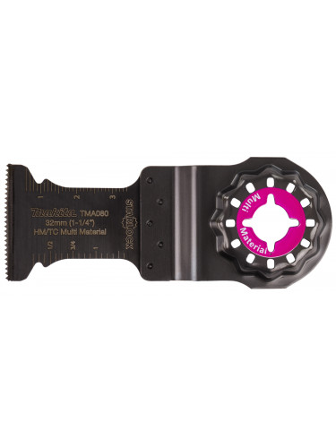 Lame plongeante concrétion carbure Multi-Matière coupe précision TMA080 Makita