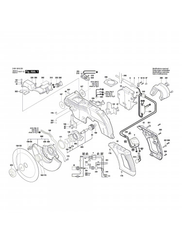 Vue éclatée Bosch GCM8SDE 3601M19201 #01