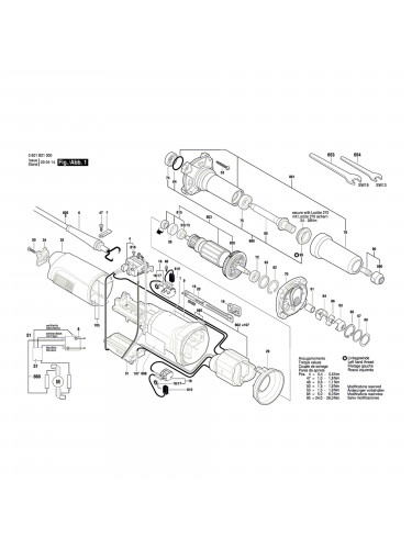Vue éclatée Bosch GGS28LC 3601B21000 #01