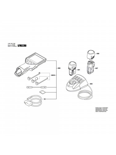 Vue éclatée Bosch GIC120 3601B41200 #01