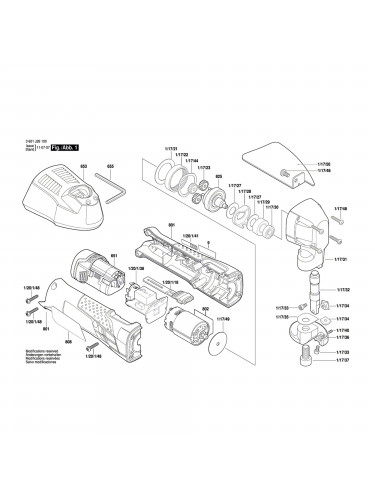 Vue éclatée Bosch GSC10,8V-LI 3601J26100 #01
