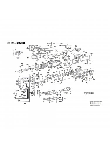 Vue éclatée Bosch GST60PBAE 0601581903 #01