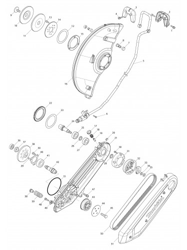 Vue éclatée Makita CE001G#01