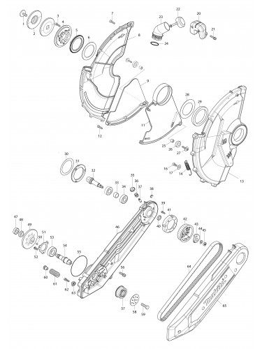 Vue éclatée Makita CE002G#01