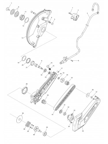 Vue éclatée Makita CE004G#01