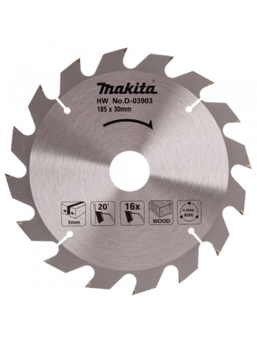 Lames carbure bois standard, pour scies circulaires Makita
