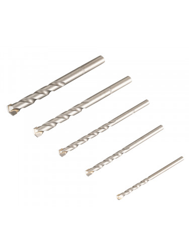 Coffret 5 forets pour béton, à emmanchement cylindrique Makita