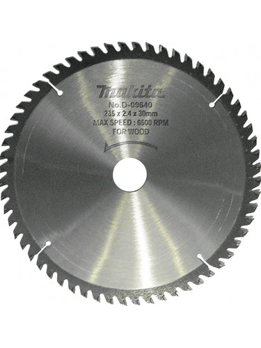 Lames carbure standard bois, pour scies circulaires Makita