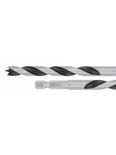 Mèches à bois double spirale, emmanchement hexa 1/4'' Makita