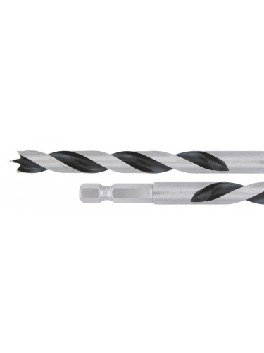 Mèches à bois double spirale, emmanchement hexa 1/4'' Makita