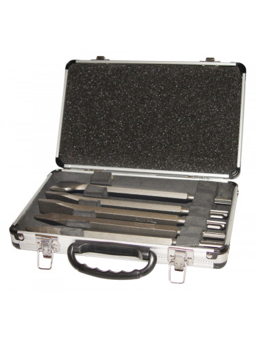 Coffret 2 pointes, 2 burins, 1 burin large SDS-Plus Makita