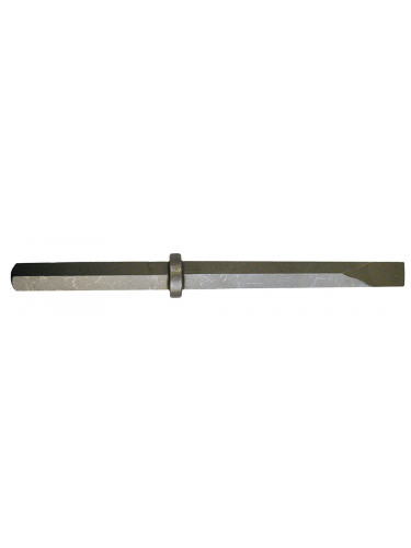Burin plat Hexagonal 28 mm à collerette Makita
