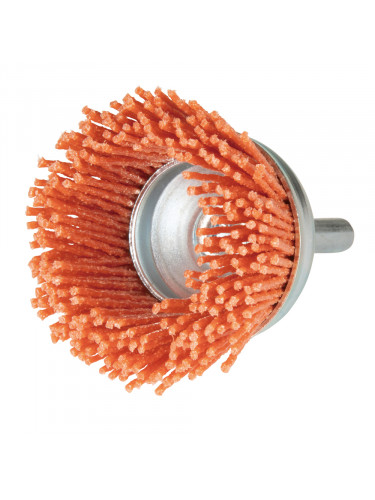 Brosse boisseau à fils nylon de finition pour perceuses Makita