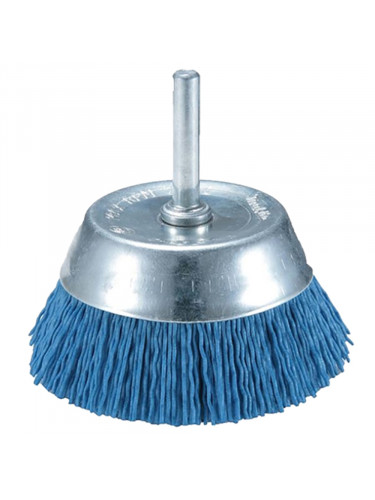 Brosse boisseau à fils nylon pour perceuses Makita