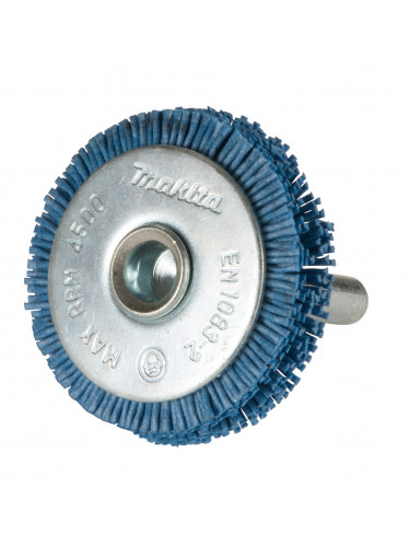 Brosse circulaire à fils nylon pour perceuses Makita