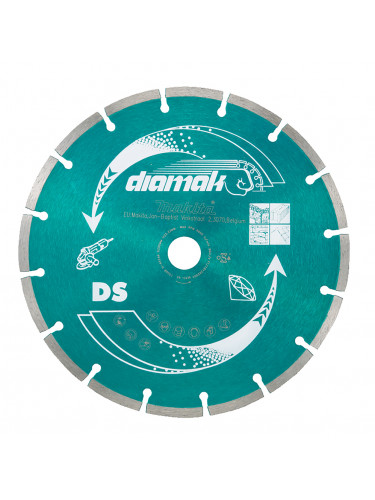 Disque diamanté Diamak, 125 x 22,23 mm Makita