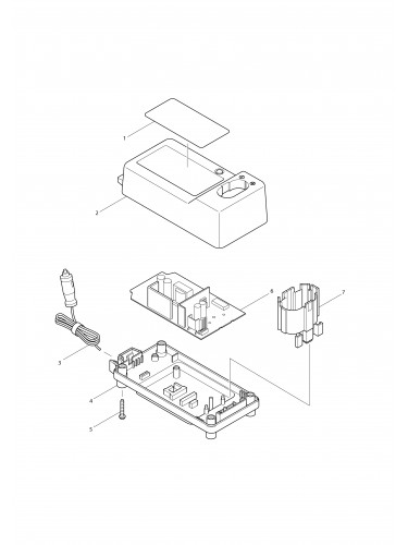 Vue éclatée Makita DC1822#01