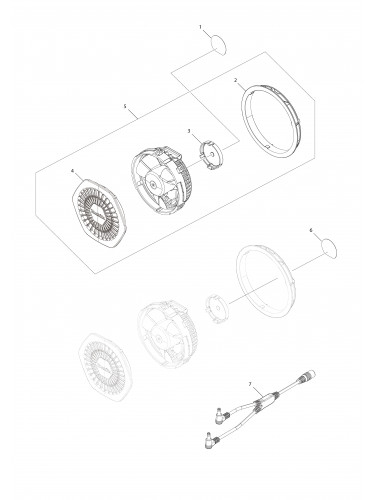 Vue éclatée Makita DFJ213#01