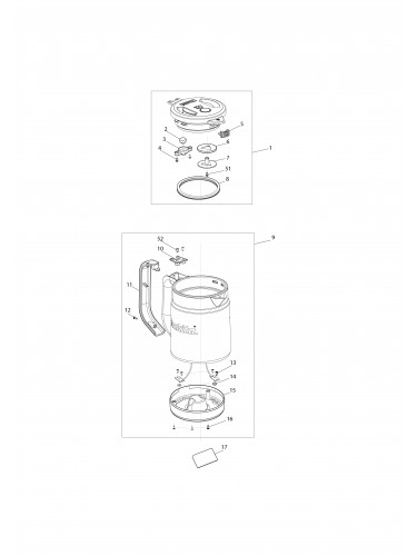Vue éclatée Makita DKT360#01