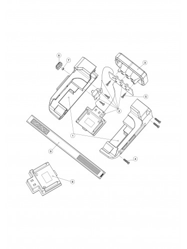 Vue éclatée Makita DML186#01