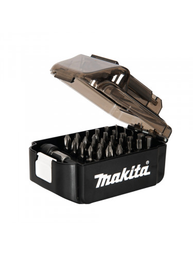 Coffret ''batterie LXT'' 30 embouts + Porte-embout magnétique à verrouillage Makita