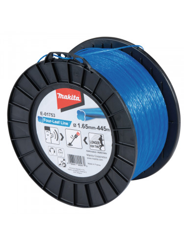 Fil nylon hélicoïdal pour débroussailleuse à batterie Makita