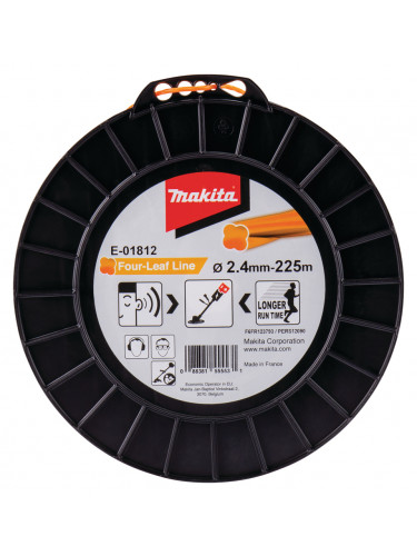 Fil nylon hélicoïdal pour débroussailleuse à batterie Makita