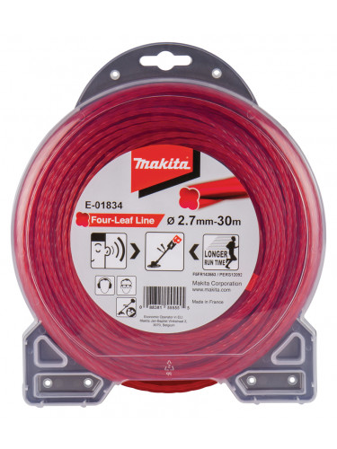 Fil nylon hélicoïdal pour débroussailleuse à batterie Makita