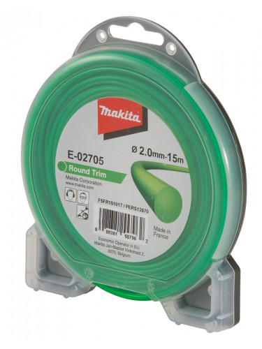 Bobines de fil rond ''Round Trim'' Makita
