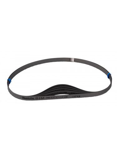 Lames 730 mm pour PVC, métal non-ferreux, acier et fonte pour scie à ruban portative Makita