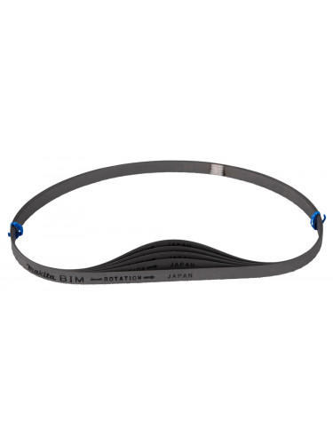 Lames 730 mm pour PVC, métal non-ferreux, acier et fonte pour scie à ruban portative Makita