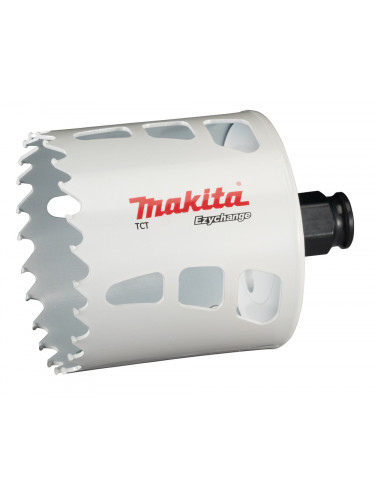 Scie-cloche polyvalente T.C.T, 70 mm, Ezychange Makita