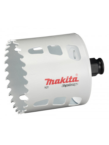 Scie-cloche polyvalente T.C.T, 73 mm, Ezychange Makita